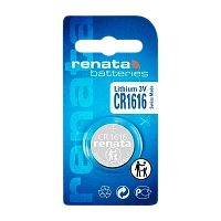 Батарейка Renata CR1616 BL1 Lithium 3V (10/300/2400)