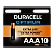 Батарейка Duracell Optimum LR03 AAA BL10 Alkaline 1.5V (10/80)