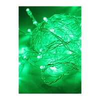 Гирлянда Космос 80LED 8.8м лампочки нить 8 режимов зеленый (1/50)