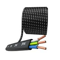 Кабель электрический ЭРА ВВГ Пнг(А)-LS 3 х 1.5 кв.мм черный ГОСТ бухта 100м