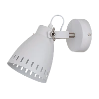 Светильник настенный Camelion WML-428-1 New York 40W 230V E27 белый (1/20)