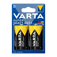 Батарейка Varta SUPERLIFE R20 D BL2 Heavy Duty 1.5V (2020) (2/24/120)