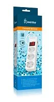 Сетевой фильтр Smartbuy SBSP-3-18-W 3р.С/З 16A 1.8м белый