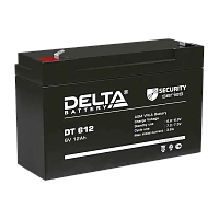 Аккумулятор свинцово-кислотный Delta DT 612 6V 12Ah (1/10)