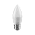 Лампа светодиодная ОНЛАЙТ Свеча 8W Е27 C37-8-230-4K-E27-FR холодный свет (1/10/100)