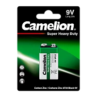 Батарейка Camelion Super Крона 6F22 BL1 Heavy Duty 9V (1/12/240)
