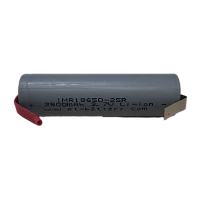 Аккумулятор ET IMR18650-25R-T, 2500мАч с выводами, 20/35А, высокая токоотдача,   18.0*65.0, Li-Ion