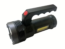 Фонарь универсальный Без бренда Н-979 COB от аккумулятора 3 режима черный