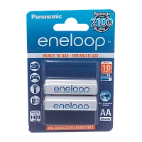 Аккумулятор предзаряженный RTU Panasonic HR6 AA BL2 eneloop 2000mAh (2/16/192)