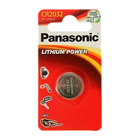 Батарейка Panasonic Power Cells CR2032 BL1 Lithium 3V в блистере (1/5/200)