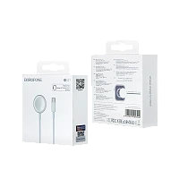 Беспроводное З/У Borofone BQ21 для Apple Watch 0.35A белый (1/31/186)