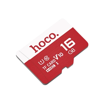 Карта памяти microSD HOCO 16GB Class10 UHS-I (U1) 85 МБ/сек V10 (1/100)