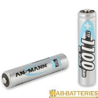 Аккумулятор бытовой Ansmann HR03 AAA BL2 NI-MH 1.2V 1100mAh