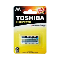 Батарейка Toshiba LR03 AAA BL2 Alkaline 1.5V (2/24/288)