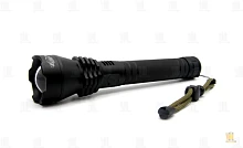 Фонарь туристический Без бренда Н632-Р50 от аккумулятора 3 режима+ZOOM черный