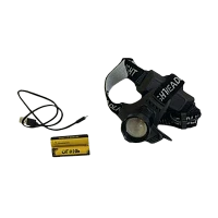 Фонарь налобный Без бренда HT-251-GT100 от аккумулятора 3 режима черный