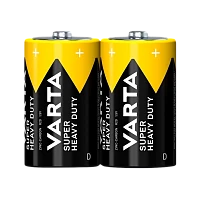 Батарейка Varta SUPERLIFE R20 D Shrink 2 Heavy Duty 1.5V (2020) (2/24/120)