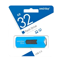 Флеш-накопитель Smartbuy Stream 32GB USB2.0 пластик синий