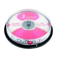Диск DVD-R SmartTrack 4.7GB 16x 10шт. cake box (10/200)