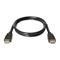 Кабель Defender HDMI-03 HDMI (m)-HDMI (m) 1м силикон ver.1.4 черный (1/20/300)