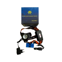 Фонарь налобный Без бренда YYC-2199 от аккумулятора черный