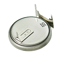 Батарейка ET CR2032-HC3/20 3-ножки, горизонтальный монтаж, литиевый элемент, 3V