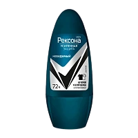 Дезодорант мужской Rexona Невидимый на Черном и Белом роликовый 50мл (1/6)