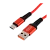 Кабель GoPower GP02T USB (m)-Type-C (m) 1.0м 2.4A нейлон красный (1/200/800)