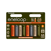 Аккумулятор предзаряженный RTU Panasonic HR6 AA PL8 NI-MH eneloop 1900mAh (8/80/320)