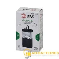 Фонарь туристический ЭРА KB-504 11LED от батареек черный (1/60)