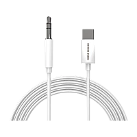 Кабель AUX MORE CHOICE UK22a Jack 3.5mm (m)-Type-C (m) 2м ПВХ белый (1/36/360)