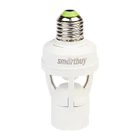 Датчик движения инфракрасный Smartbuy 6м 60W IP20 в патрон E27 белый