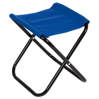 Стул складной без спинки Ecos TD-11 20.5*24.5*26см синий (1/50)