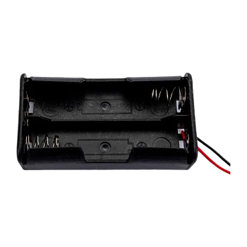 Батареечный отсек ET BH-18650 2S1P-L с лужеными контактами (1/2/100)