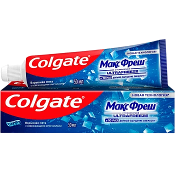 Зубная паста COLGATE Взрывная мята МаксФреш 50мл (1/72)
