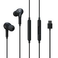 Наушники внутриканальные MORE CHOICE G29a с микр. регулировка громкости Type-C черный (1/31/310)