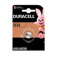Батарейка Duracell CR1632 BL1 Lithium 3V (1/10/100)