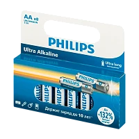 Батарейка Philips ULTRA LR6 AA BL8 Alkaline 1.5V (8/160)
