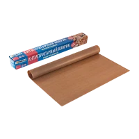 Антипригарный коврик из тефлона для выпекания,замораж. и раскатки теста, 33х40см, 1шт футляре (1/20)