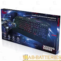 Клавиатура проводная Smartbuy 309 RUSH Interstellar игровая USB 1.5м черный (1/20)