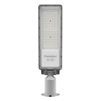 Светильник уличный Camelion THL-1004 IP65 500x130х79 80 Вт 9600 лм 5700К 180-240В КСС "Ш" (1/10)