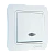 Выключатель Makel Light Lillium 1-клав.10A пластик белый 70021 (1/12)