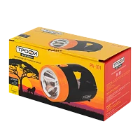 Фонарь прожектор Трофи PA-101 от аккумулятора черный