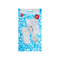 Удлинитель Старт S 3р.Б/З 6A 5.0м ШВВП 2x0.75мм² белый (1/35)