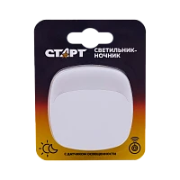Ночник Старт "Квадрат" NL 1LED белый