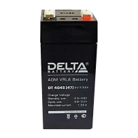 Аккумулятор свинцово-кислотный Delta DT 4045 (47) 4V 4.5Ah (1/20/720)