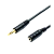 Кабель AUX Atcom Jack 3.5mm (m)-Jack 3.5mm (f) 3.0м силикон черный (1/10/200)