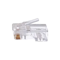 Коннектор GoPower RJ-45 (m) кат.5е (цена за упаковку) 100шт. в пакете (1/25)