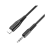 Кабель AUX Borofone BL8 Jack 3.5mm (m)-Type-C (m) 1.0м TPE черный (1/360)