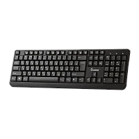 Клавиатура проводная Smartbuy 208 ONE классическая USB 1.5м мультимед. черный (1/20)